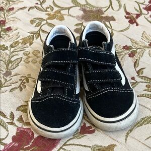 Kids Vans Black Sneakers